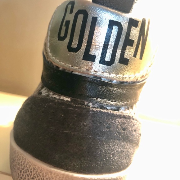 Golden Goose: Rock, Snake Fuxia Mid Star Suede & Leather - Picture 3 of 8